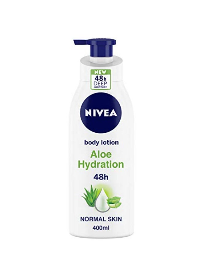 Nivea Aloe Hydration Body Lotion, 400ml Bottle - Image 4